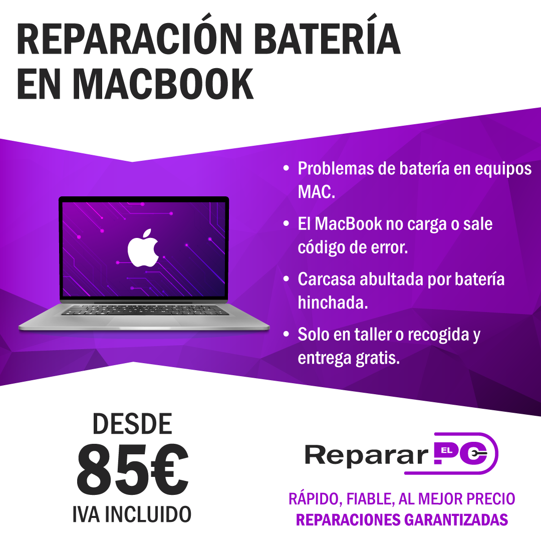 Cambio de batería en MacBook