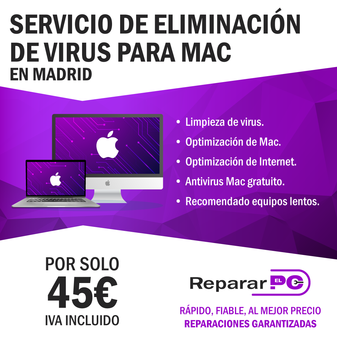 Eliminación de virus en Mac