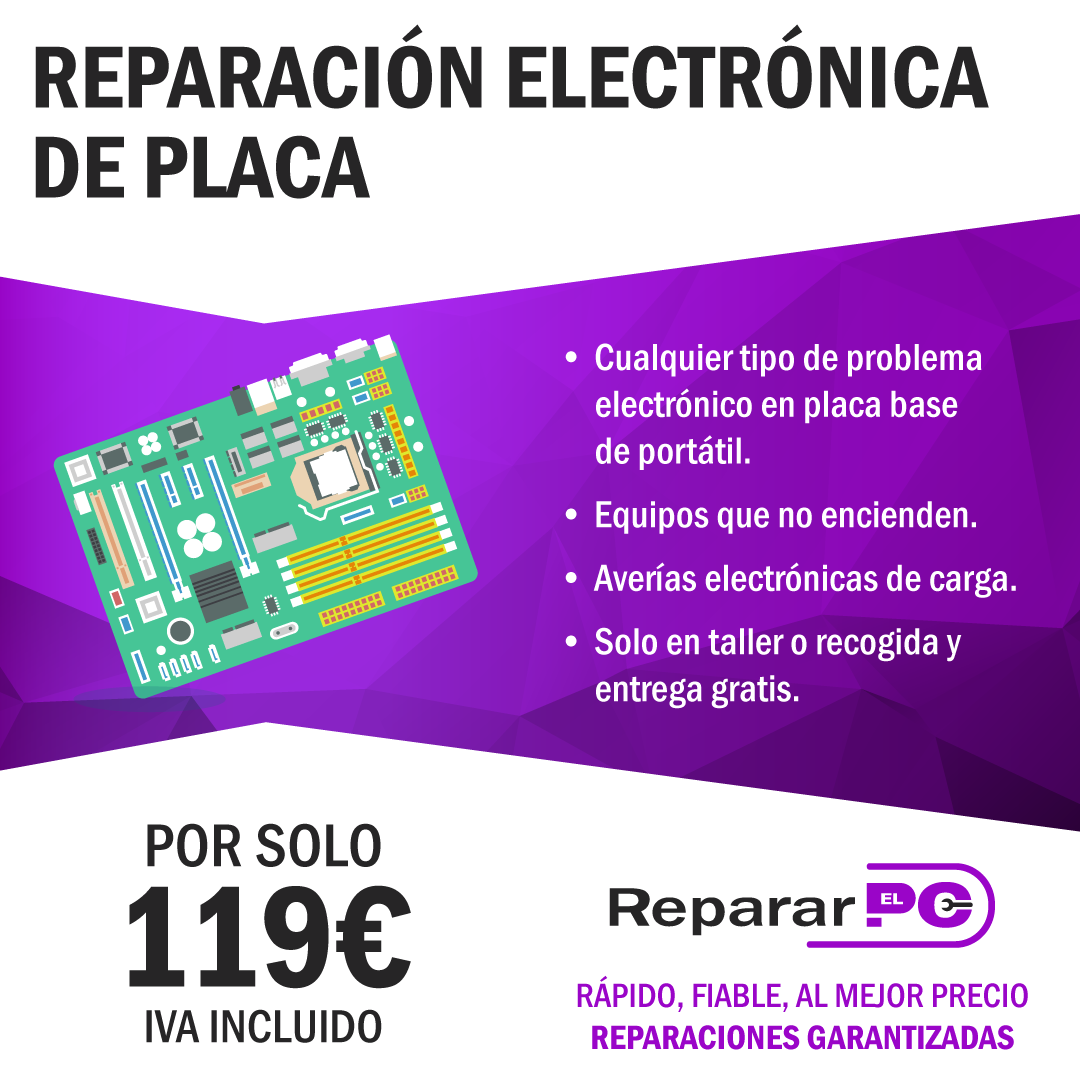 Reparación electrónica de portátiles