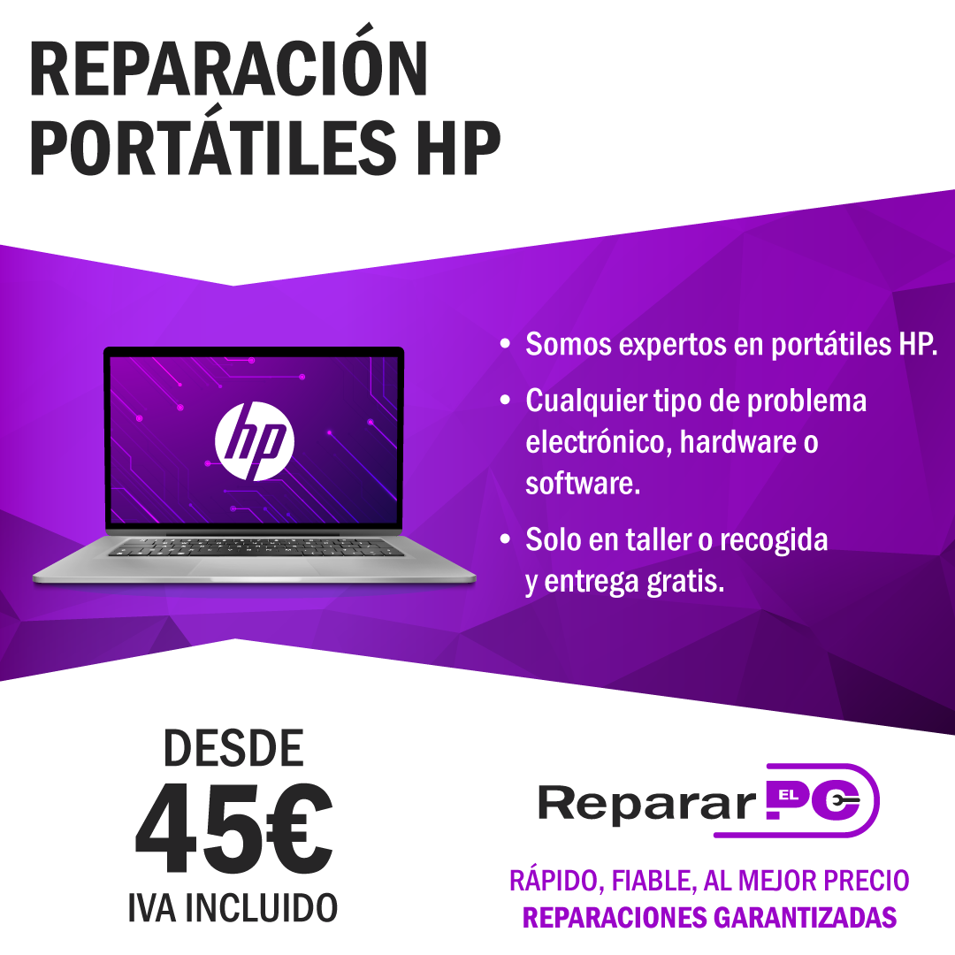 Reparación de portátiles HP